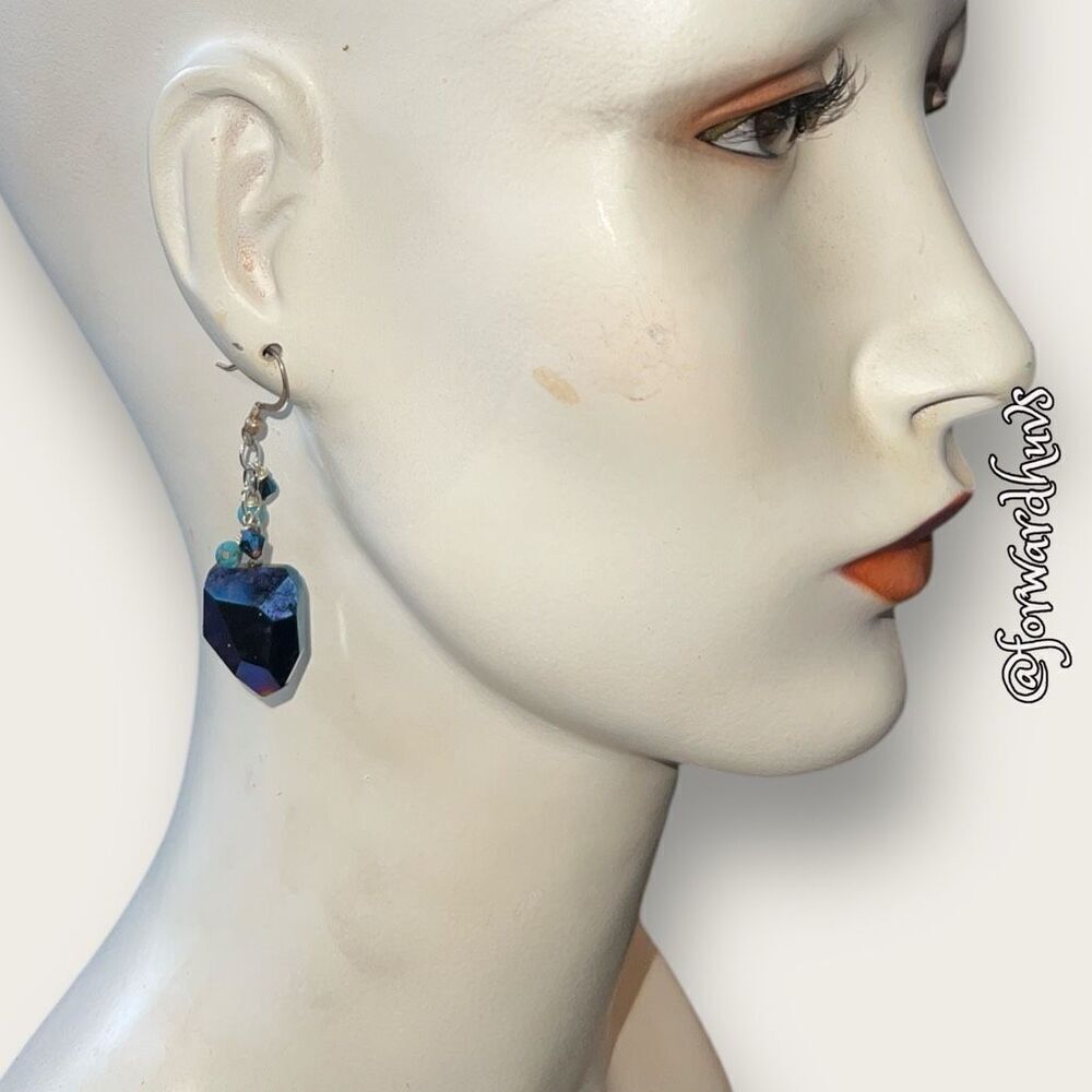 Bundle Sale 3 for $15 | Blue Dangle Earrings